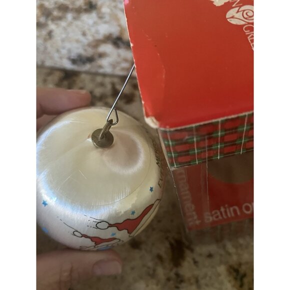 Ziggy Tom Wilson Vtg 1982 Christmas Satin Ornament Double Sided Comic Strip NEW - Picture 7 of 11